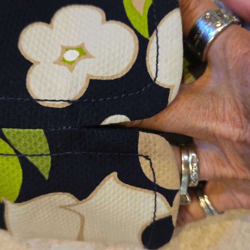 J. Crew Multi-Colored Design Print Button Front B… - image 5